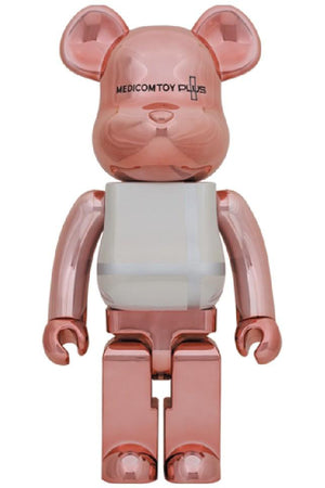 Be@rbrick Toy Plus Pink Gold - 1000%