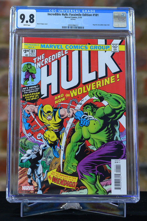 Incredible Hulk: Facsimile Edition #181 9.8