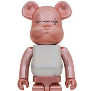 Be@rbrick Toy Plus Pink Gold - 1000%